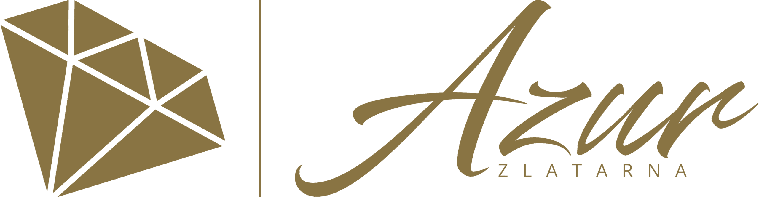 Logo Zlatarna Azur Rjav Prosojen
